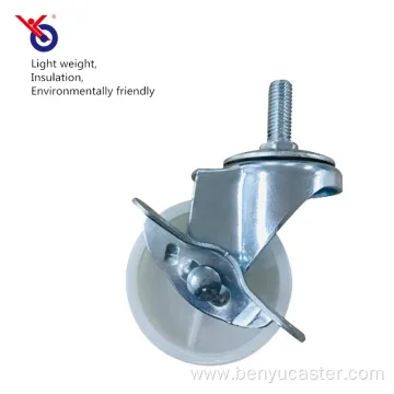 PP Caster Wheel Top Plate & Rotating Wheel